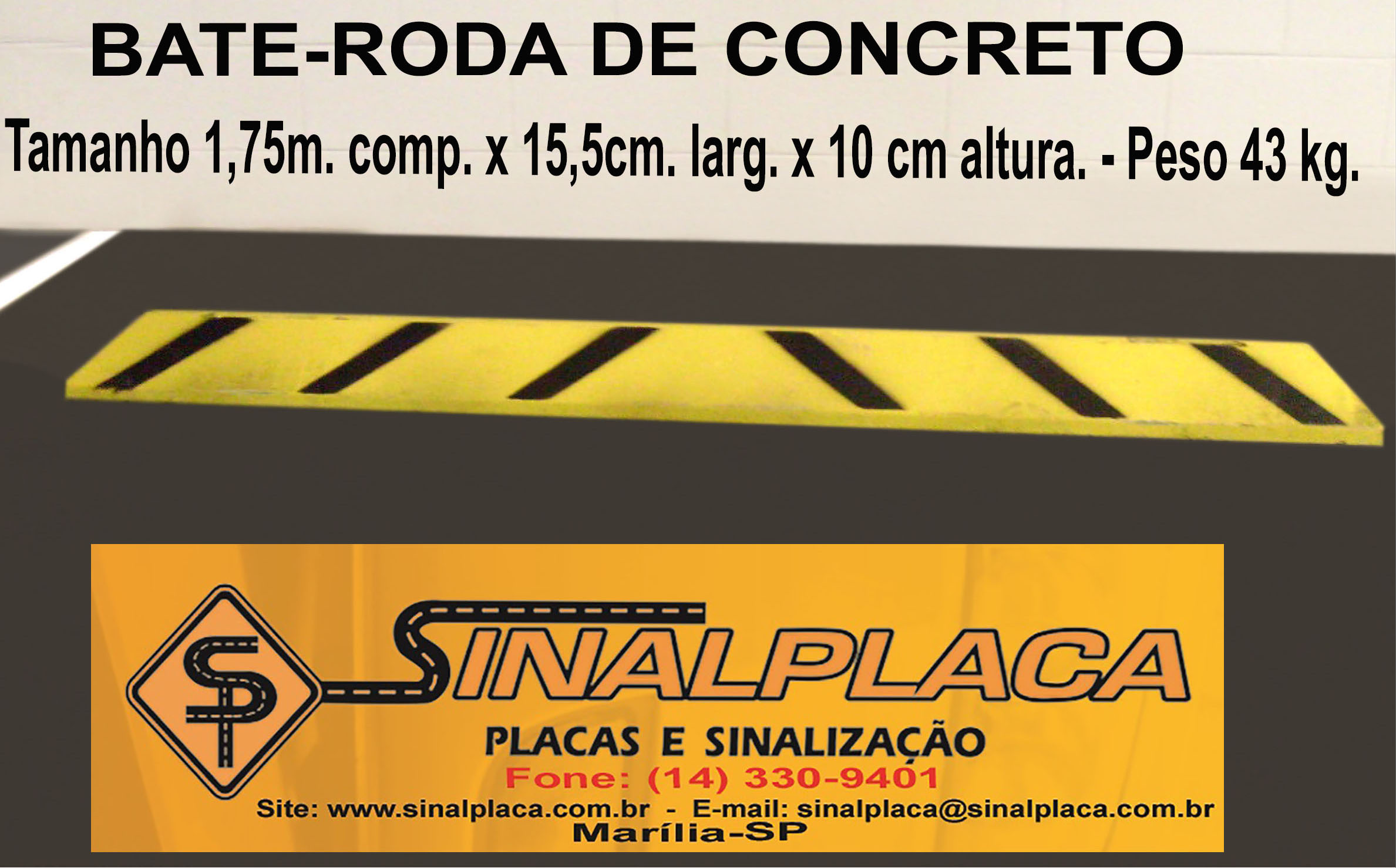 Bate-roda de Concreto